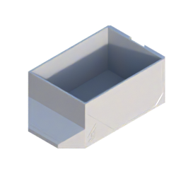 Render of MODULITH 115 Classic Drawer - 1W-1H